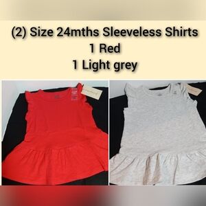 😲 2 size 24m Tops